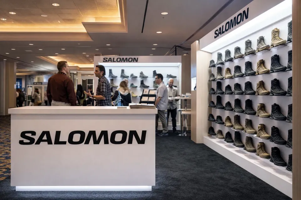 Salomon Forces booth at SHOT Show