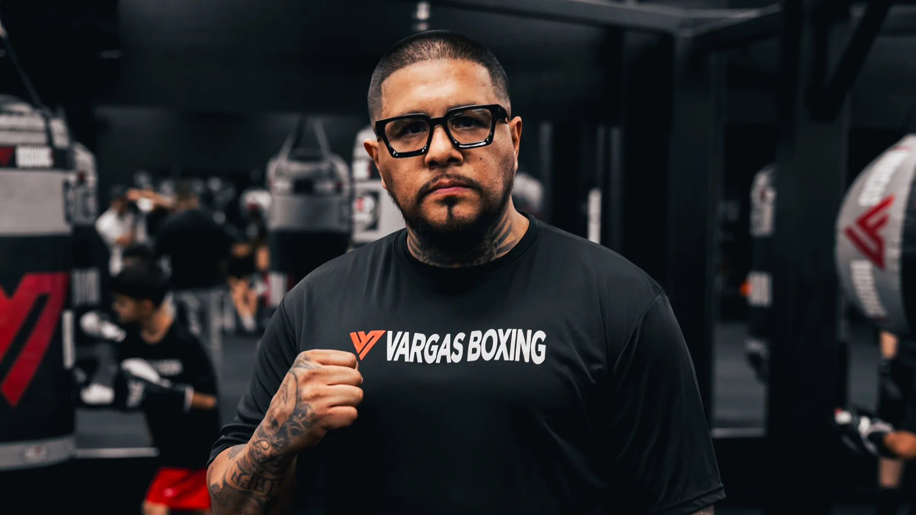 Vargas Boxing merchandise collection detail.